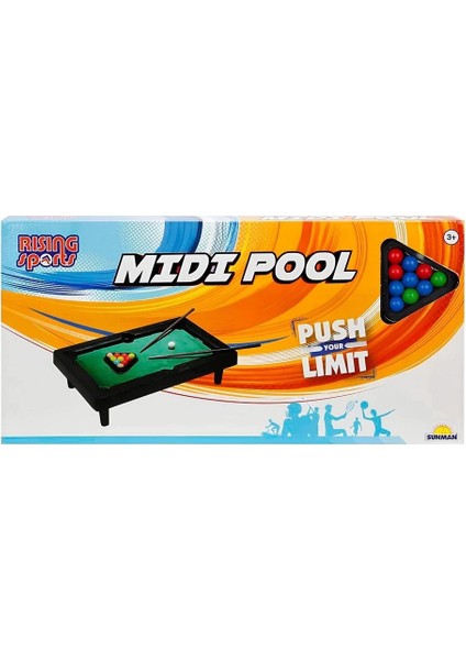 Midi Pool Orta Boy Bilardo Oyun Seti - 040AK