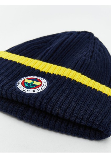 Yeni Sezon Fenerbahçe Nakışlı Erkek Çocuk Bere modelleri