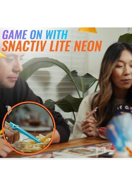 Oyuncular Için Lıte Parmak Çubukları - 4 Parça Neon Paketi - Tankında Görüldüğü Gibi! Resmi Oyun Atıştırmalık Aracı - Atıştırmalıkların ve Patateslerin Keyfini Çıkarın - modelleri