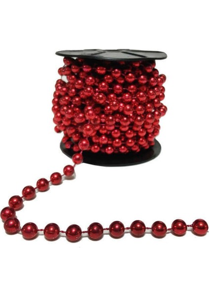 Inci Ipe Dizili Kırmızı 8mm 8mt P1