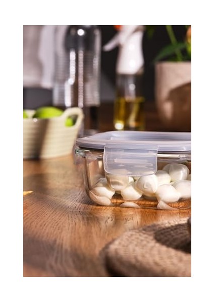 Luna 520 ml Borosilikat Saklama Kabı modelleri