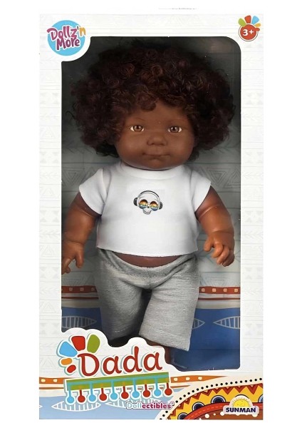 Dollz'n More Dada Kıvırcık Saçlı Bebek 60 cm - S01060091