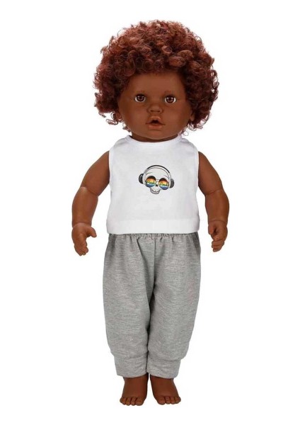 Dollz'n More Dada Kıvırcık Saçlı Bebek 60 cm - S01060091 fiyatları