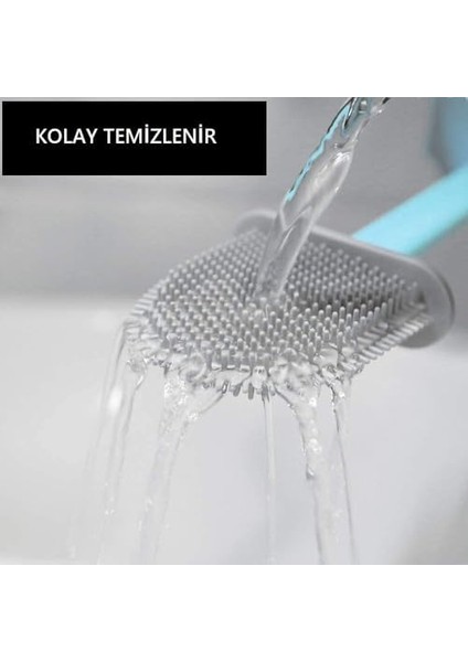 Kare Slikon Klozet Fırçası Siyah (NV2024) fiyatları