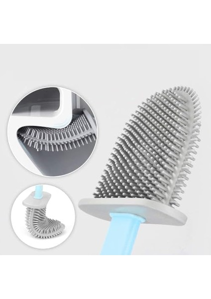 Kare Slikon Klozet Fırçası Siyah (NV2024) modelleri