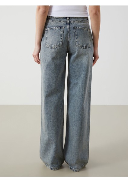 Yeni Sezon Wideleg Kadın Jean Pantolon fırsatları