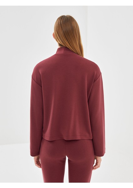 Yeni Sezon Dik Yaka Oversize Kadın Sweatshirt fırsatları