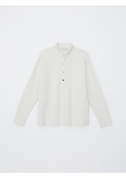 Yeni Sezon Dik Yaka Kadın Sweatshirt indirimleri