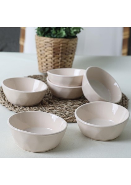 Krem Çerezlik/sosluk 12 cm 6 Adet 030