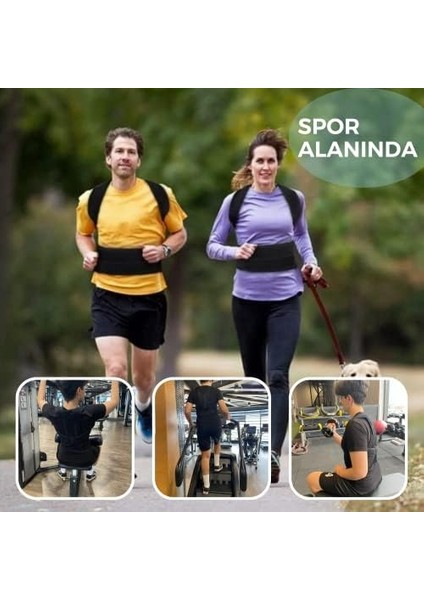 Okavango Dik Duruş Korsesi, Dik Duruş Desteği, Kamburluk Önleyici Destekleyici Korse Unisex Korse, Dik Durmayı Sağlayan Sırt Korsesi modelleri