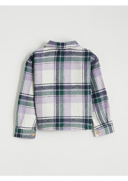 Yeni Sezon Ekose Kız Çocuk Gömlek modelleri