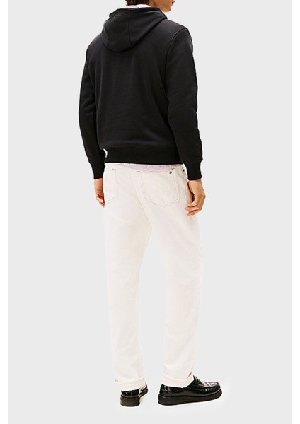 Pamuklu Regular Fit Baskılı Kapüşon Yaka Sweat Erkek Sweat MW0MW40041 Bds fırsatları