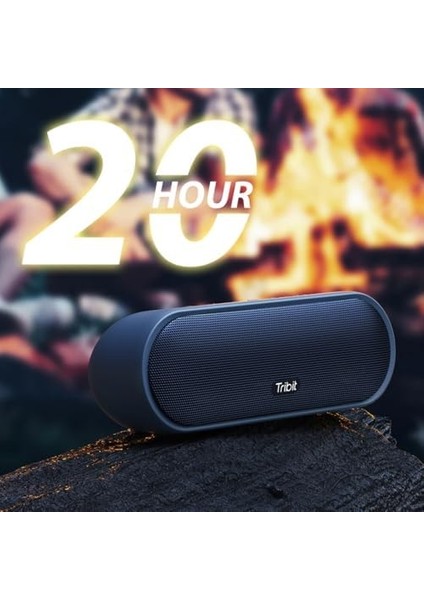 Maxsound Plus 2X12W 20 Saat Oynatma Süresi Ipx7 Su Geçirmez Taşınabilir Tws Bluetooth Hoparlör Mavi modelleri