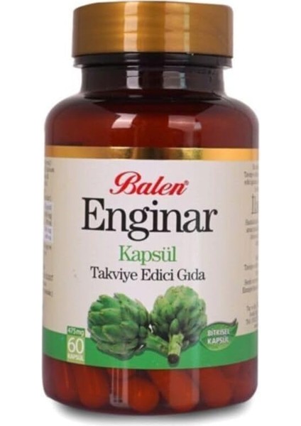 Balen Enginar Ekstraktı Kapsül 475 Mg*60 1 Paket(1 x 1000 G)