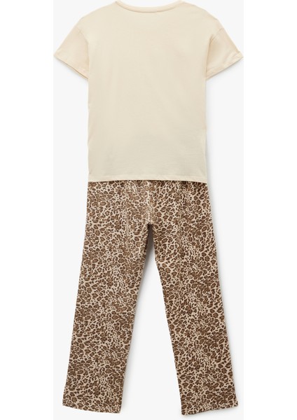 Rahat Kalıp Pamuklu Örme Pijama Takımı fiyatları