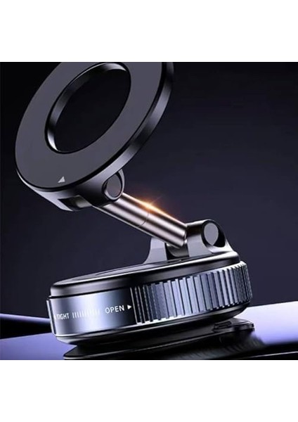 Manyetik Araç Telefon Tutucu Vakumlu Katlanır Ayna-Cam-Araba Manyetik Araç Tutucu (Siyah) modelleri