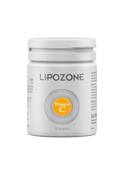 Lipozone Lipozomal C Vitamini 30 Kapsül fiyatları