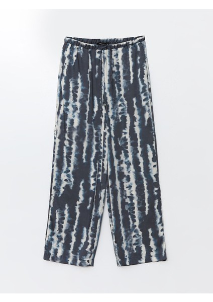 Yeni Sezon Beli Lastikli Desenli Kadın Pantolon indirimleri