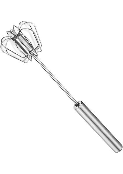 Paslanmaz Çelik Yaylı El Çırpıcısı, Yarı Otomatik