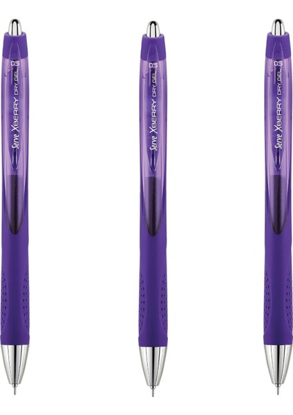 Xberry Jel 05MM Igne Uc Menekşe 07 3lu Set