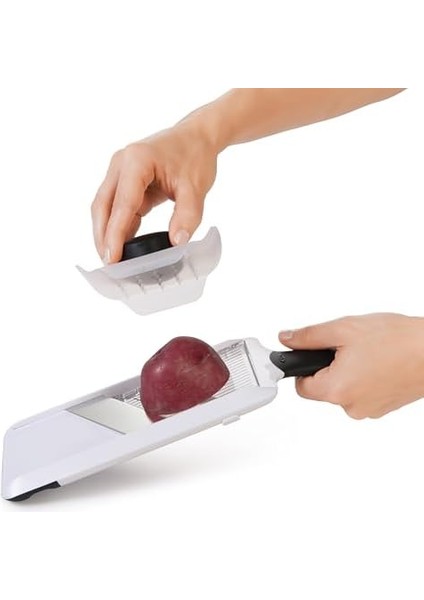 - Good Grips Paslanmaz Çelik Bıçaklı Sebze Dilimleyicisi/el Dilimleyicisi, Beyaz fiyatları
