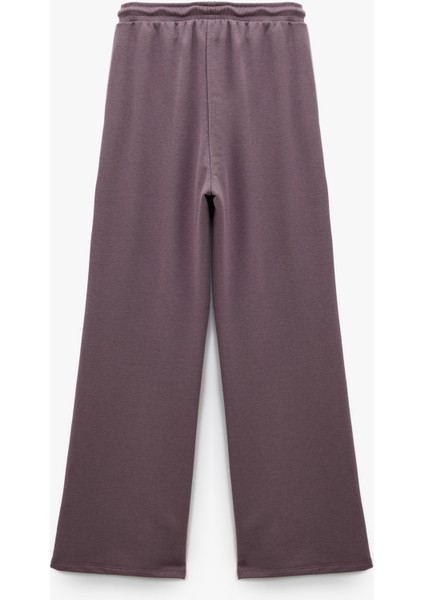 Rahat Kalıp Cep Detaylı Beli Bağcıklı Geniş Paça Eşofman Altı fiyatları