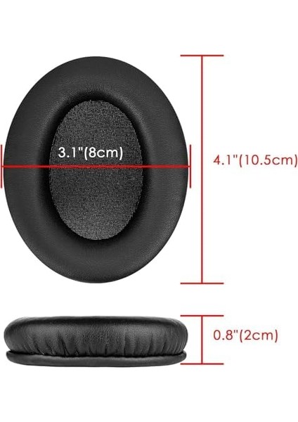 Hyper x Cloud 3/2 / 1 ve Cloud Alpha Için Deri Kulaklık Pedi Yüksek Kaliteli Materyal Kulaklık Süngeri fiyatları