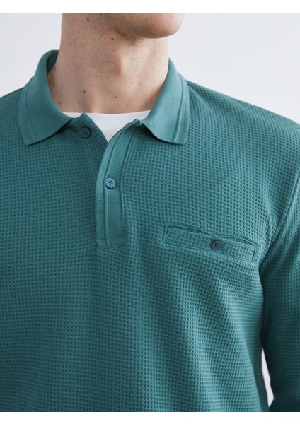 Yeni Sezon Polo Yaka Erkek Dokulu Tişört modelleri