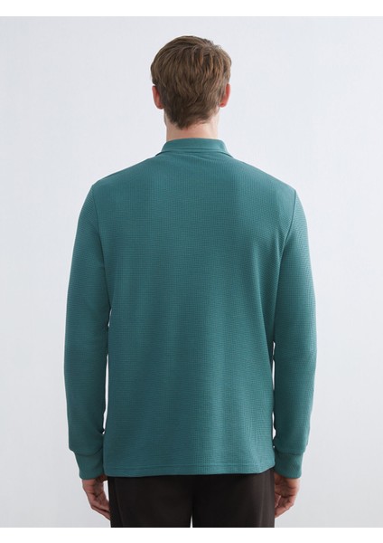 Yeni Sezon Polo Yaka Erkek Dokulu Tişört fırsatları