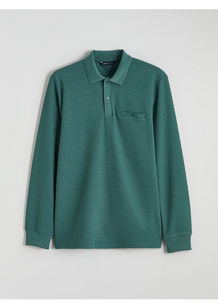 Yeni Sezon Polo Yaka Erkek Dokulu Tişört indirimleri