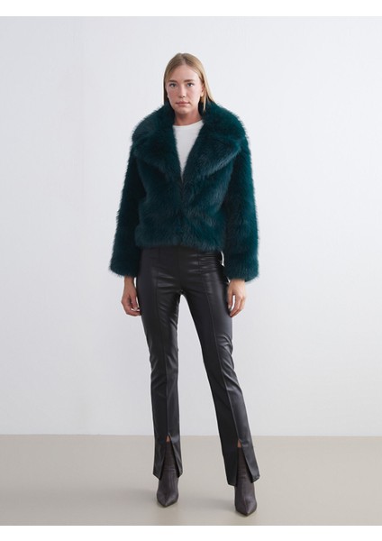 Yeni Sezon Ceket Yaka Kadın Kürk Mont fiyatları