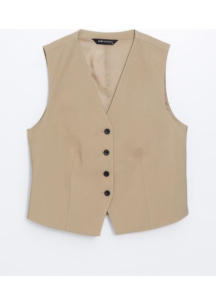 Yeni Sezon V Yaka Kadın Klasik Yelek indirimleri