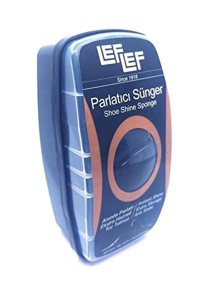 Leflef Depolu Cilalı Sünger 10 ml (Siyah)