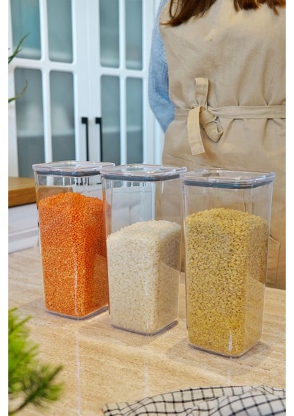 Pratik Kapak Saklama Kabı 3 x 1,7, Çok Renkli