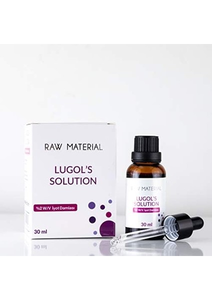Shifaah Raw Material Lugol's Solution Iyot%2 Damla 30 ml