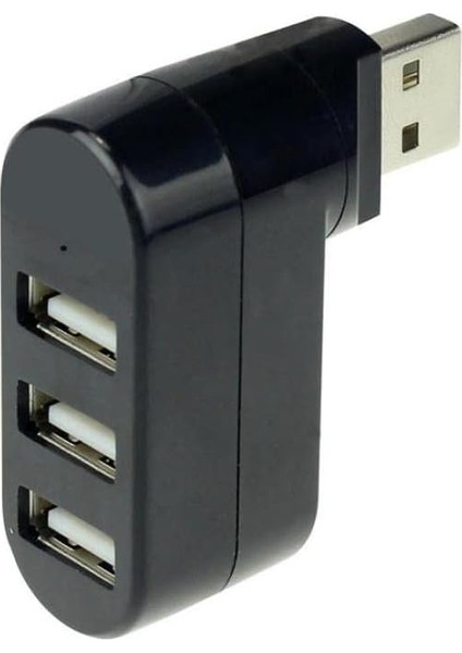 3 Port 180 Dirsek USB Hub Çoğaltıcı Çoklayıcı USB 2.0 Çoklama modelleri