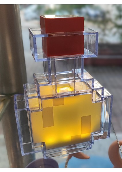 Minecraft Iksir Model Çok Renkli Şarjlı Masa/gece Lambası AD49951 modelleri