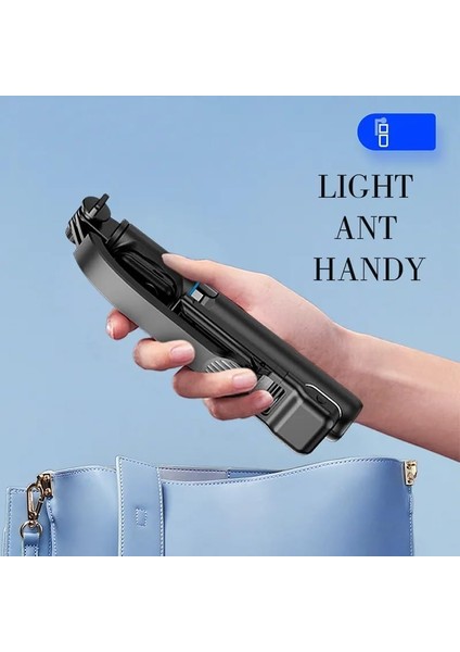 C01S Çok Amaçlı Işıklı Selfie Çubuğu Masa Üstü Kumandalı Selfie Dolgu Işığı Dahil 107 cm fiyatları