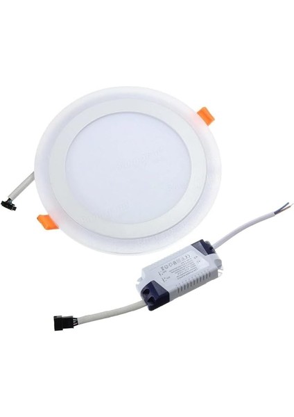 Adet Çift Renkli Hero LED Panel 6+3 Watt 14,5 cm Mavi - Beyaz Iki Renkli Tavan Spot Lambası