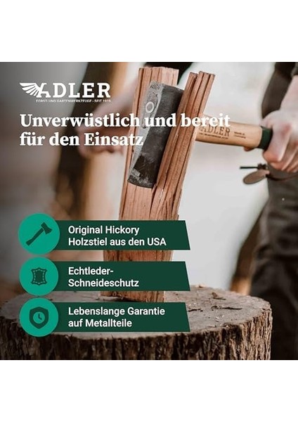 Yankee Balta 650GR, Ağaç Sap 38CM, Yeşil/siyah modelleri