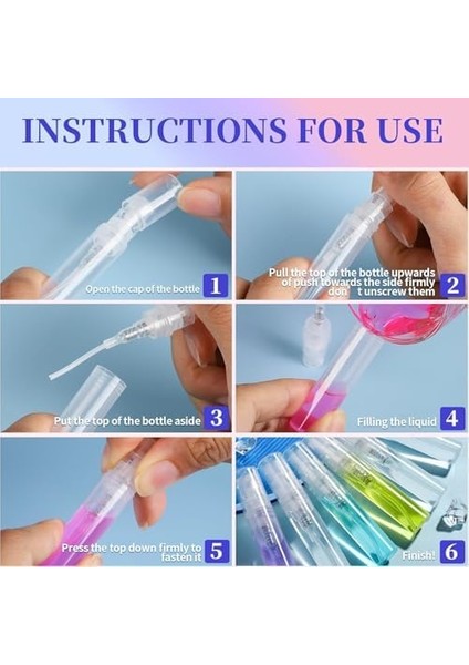 Aputue Buhar Tahliye Valfi, Mini Püskürtme Şişesi, Şeffaf Cam Parfüm Şişeleri, Yeniden Doldurulabilir Ince Püskürtmeli Boş Koku Örnek Kapları, Seyahat ve Esansiyel Yağlar Için Kozmetik Atomizer modelleri