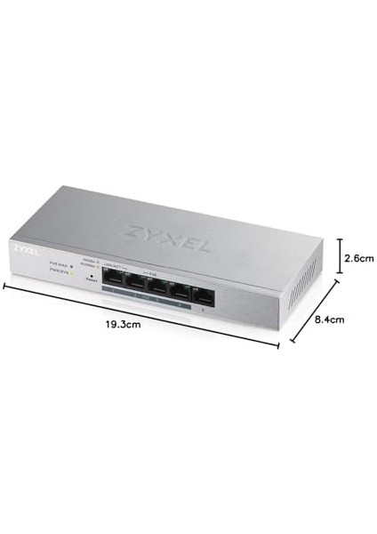 5-Port 10/100/1000 Gigabit Web Managed Poe+ Switch | 60 Watt modelleri