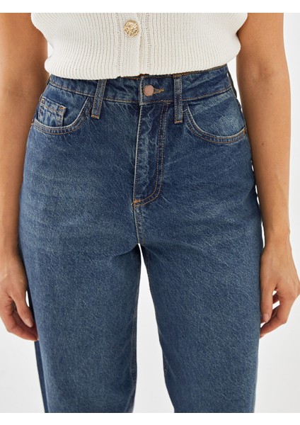 Yeni Sezon Balloon Fit Kadın Jean Pantolon modelleri