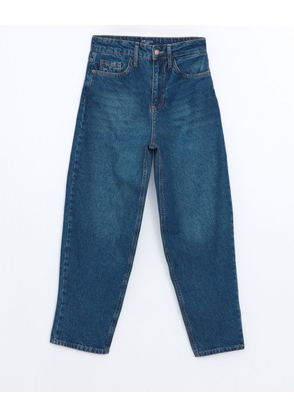 Yeni Sezon Balloon Fit Kadın Jean Pantolon indirimleri