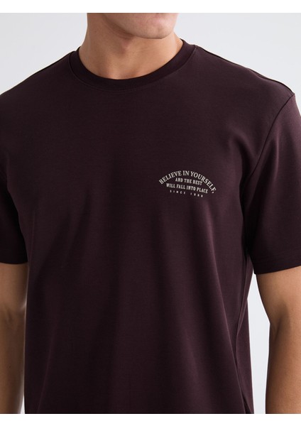 Yeni Sezon Bisiklet Yaka Baskılı Erkek Tişört modelleri