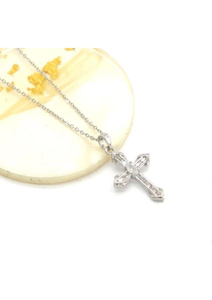 Çelik Kolye - Haç Kolye - Paslanmaz Çelik Kadın Kolye KLY-629 fiyatları