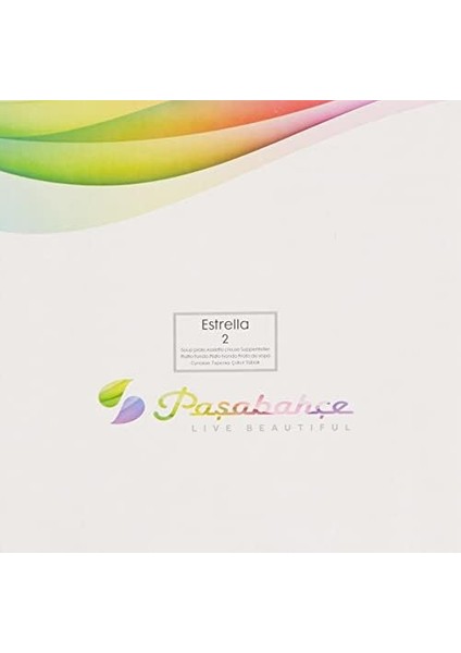 Estrella Çukur Tabak Mavi - 22CM - 2'li modelleri