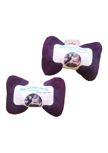 Boyun Yastık 2&apos;li Mürdüm modelleri