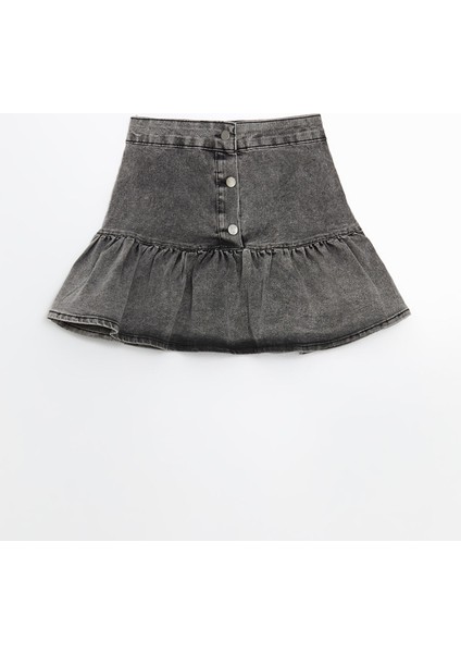 Yeni Sezon Standart Fit Kadın Jean Etek indirimleri