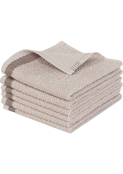 Novea El Yüz Havlusu, 6'lı Paket, 6 Parça 30X30, Yumuşak ve Emici Kaliteli Günlük Kullanıma UYGUN%100 Pamuk Havlu